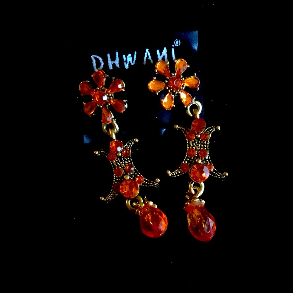 Brand new orange earrings
